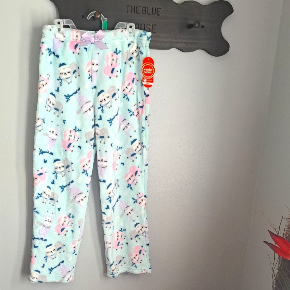 Wonder Nation Blue Pajama Bottoms Size 10/12